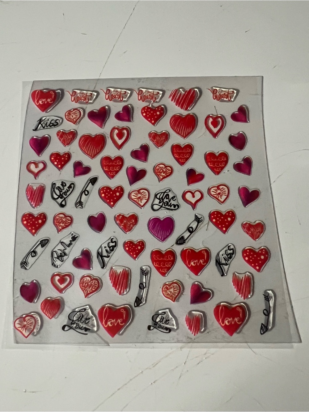 Valentine’s Day Nail Art Stickers